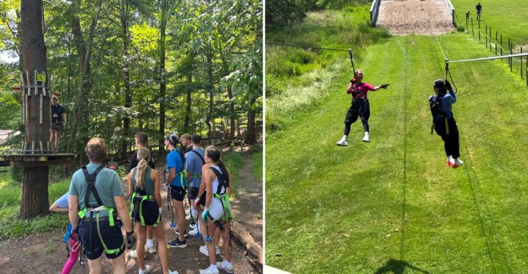 An Ohio Adventure Park Lets You Climb, Zipline, And Conquer The Trees