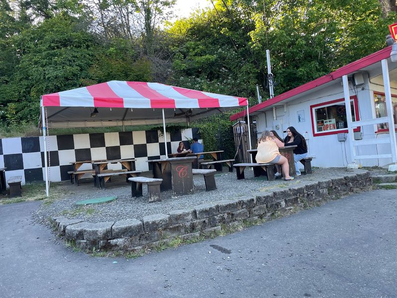 An Old-Fashioned Burger Joint Frozen in Time