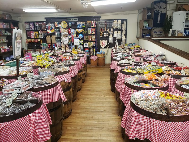An Old-Fashioned Candy Paradise By The Barrel