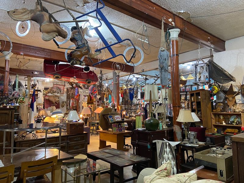 An Old Stone Church Became A Wonderland Of Secondhand Stuff