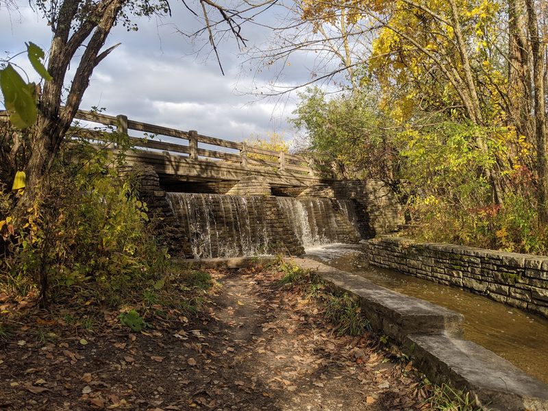 An Old Stone Dam That Changes With Every Season
