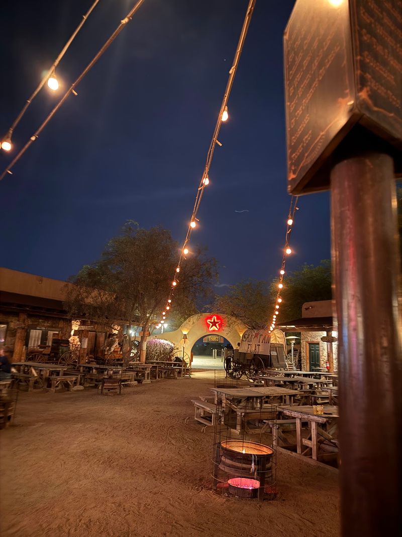 An Open-Air Steakhouse Way Out On Hunt Highway