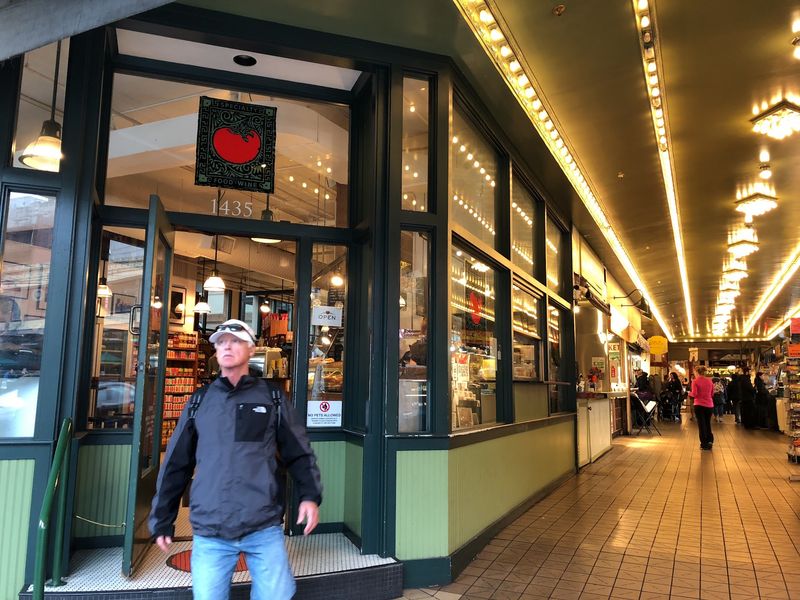 Anchoring the Corner of Pike Place Market