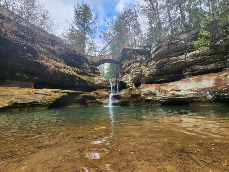 Old Man’s Cave And The Whispering Bridge