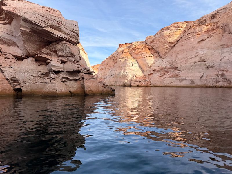 Antelope Canyon Boat Tour At Antelope Point Marina, Lake Powell, Page Antelope Canyon Boat Tour At Antelope Point Marina, Lake Powell, Page