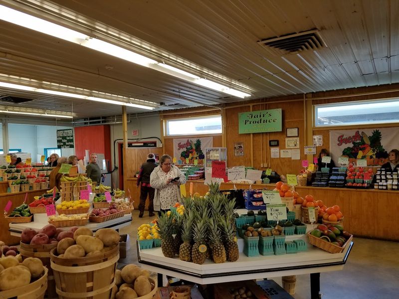 Fresh Produce And Flowers Add A Farmers Market Feel