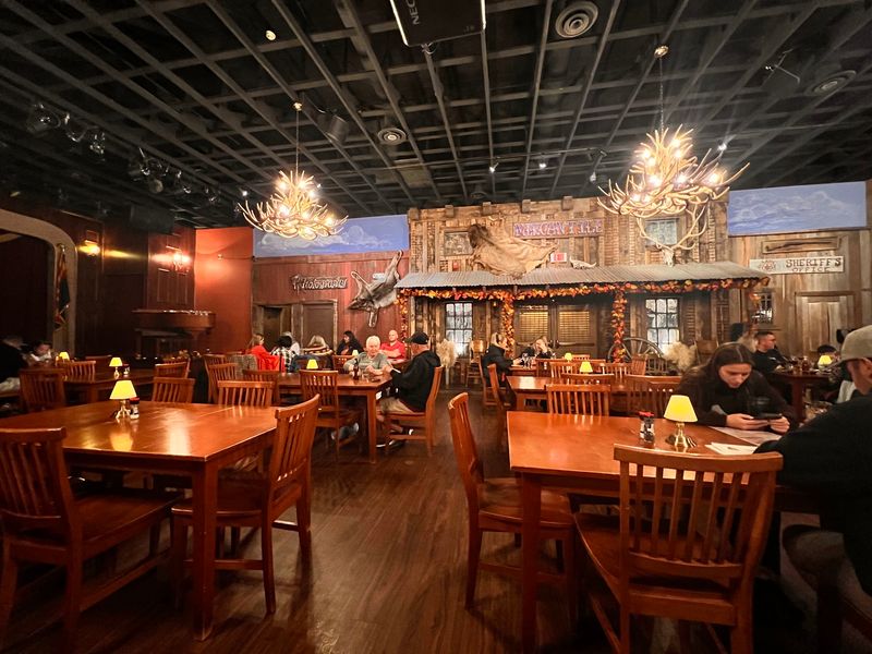 Antler Fans And Rustic Charm Overhead