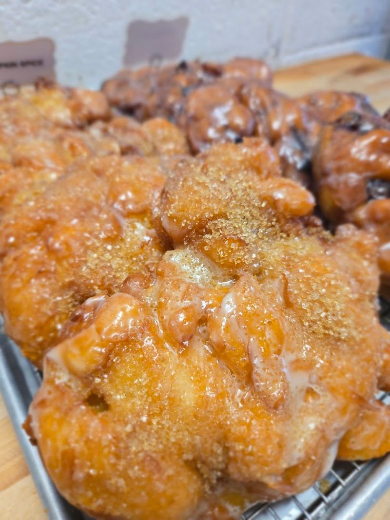 Apple Fritters That Show Up On Weekends And Disappear Fast