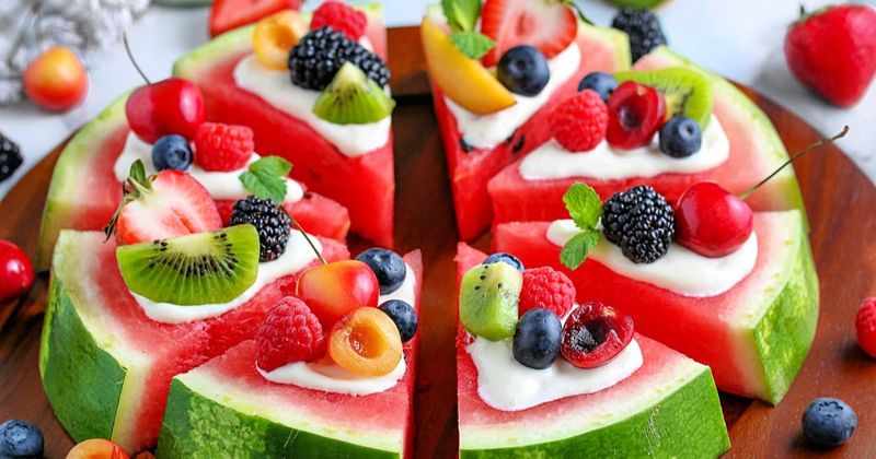 Watermelon Pizza