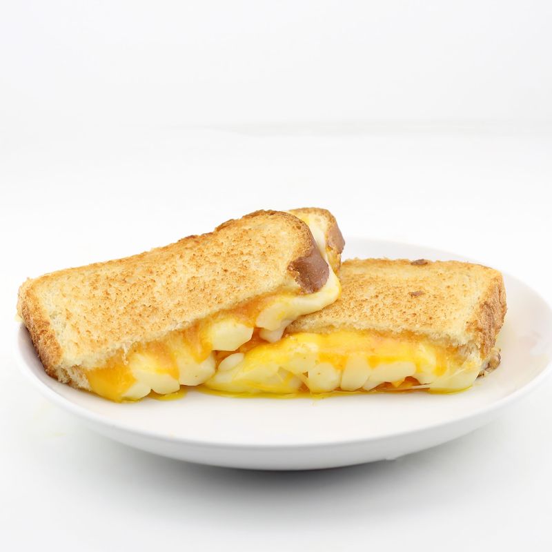Grilled Cheese with Cheese Curds