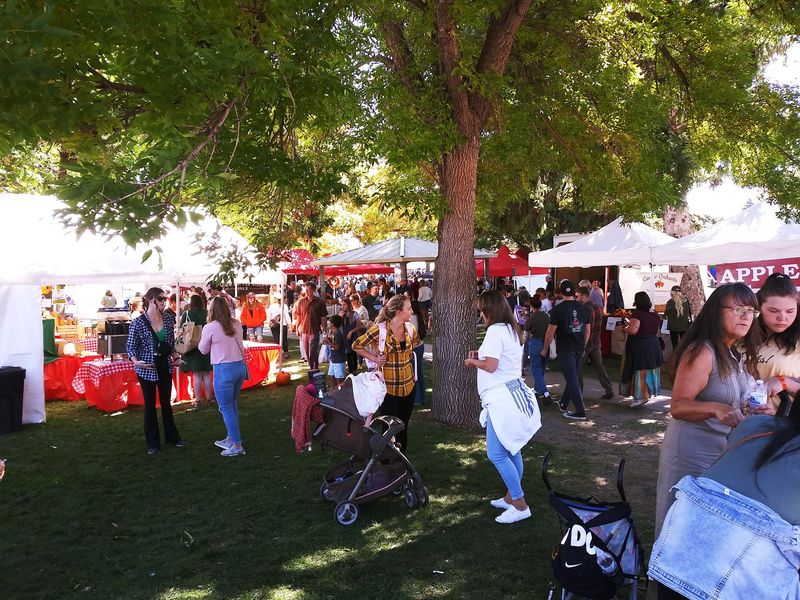 Apple Stalls Give The Festival Its Center Apple Stalls Give The Festival Its Center