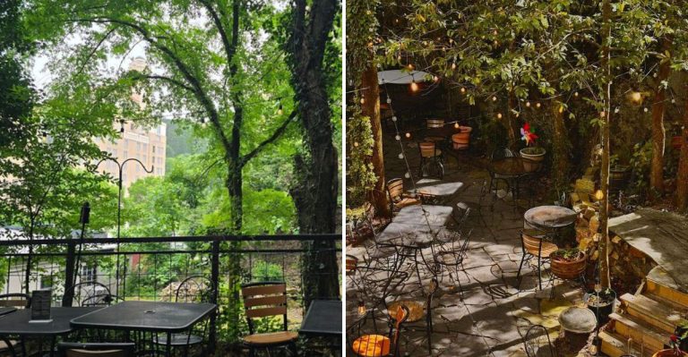 April Is The Perfect Time To Visit This Charming Patio Restaurant In Arkansas
