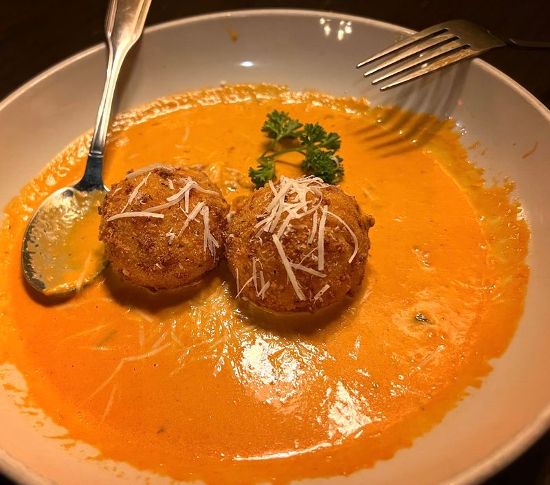 Arancini And Mozzarella Marinara