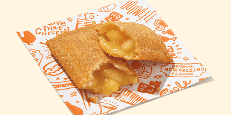 Popeyes' Cinnamon Apple Pie