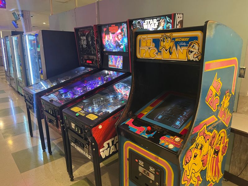 Arcade Corners Packed With Pinball And Pac-Man