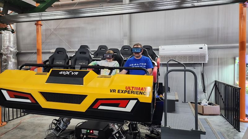Virtual Reality Ride With Extra Motion Thrills