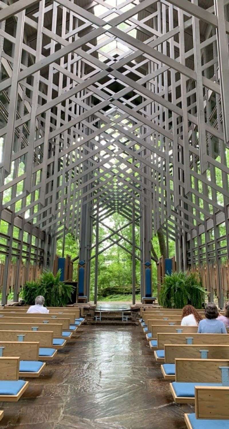 A Sacred Space Of Wood And Glass