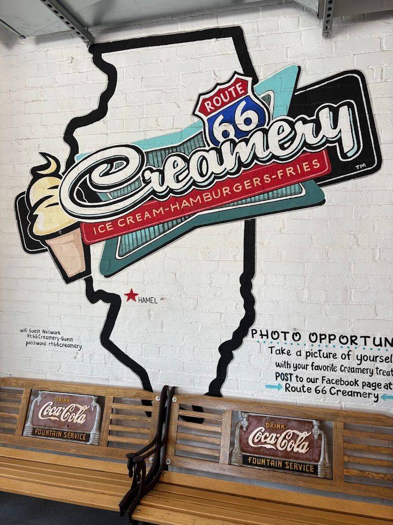 Route 66 Creamery - Hamel