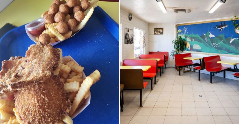 Arizona Carryout Fish Fry Window Known For Hot Crispy Filets