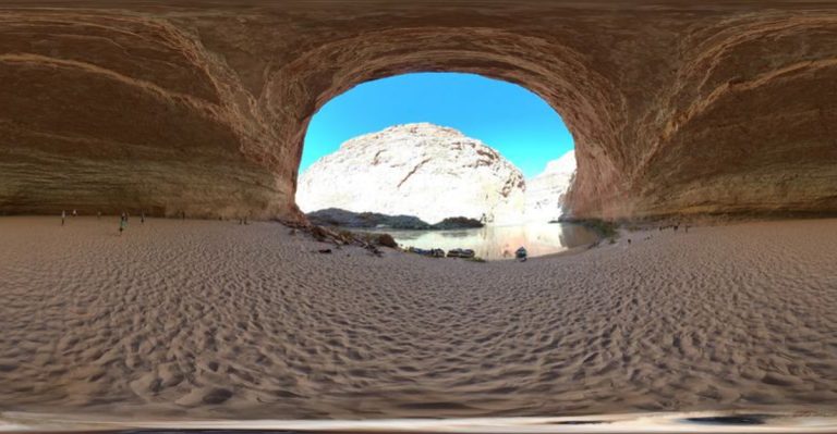 Arizona Has A Hidden Cave With Its Own Beach, And February Is The Time To Go