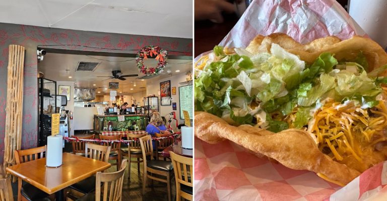 Arizona Locals Swear By The Mouth Watering Fry Bread At This Unpretentious Café
