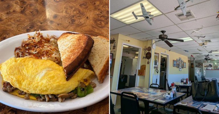 Arizona’s Best-Kept Secret Is An Airport Café In Payson With Giant Omelets And Chocolate Pie Worth The Trip