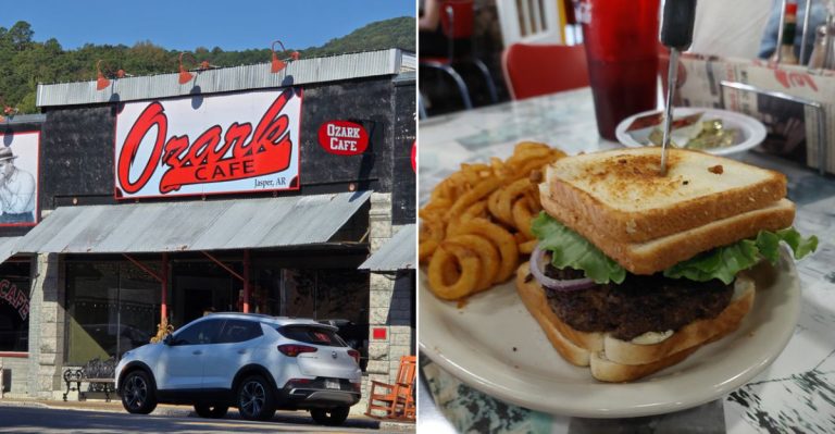 Arkansas Diner Serving Chicken-Fried Steak The Old-Fashioned Way
