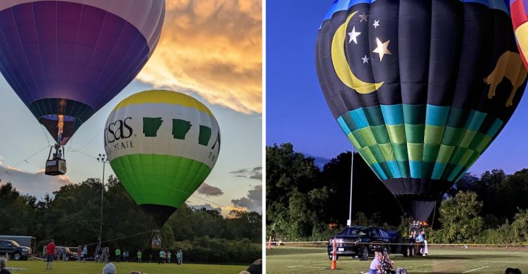 Arkansas Has A Hot Air Balloon Championship That Lights Up The Ozark Sky Every Year