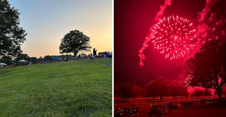 Arkansas Has A Red White And Blue Festival With Fireworks That Fill The Sky Every Summer