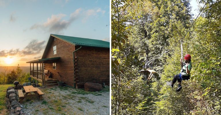 Arkansas’ Only Wilderness Zipline Sends You Flying Through The Buffalo River Canopy