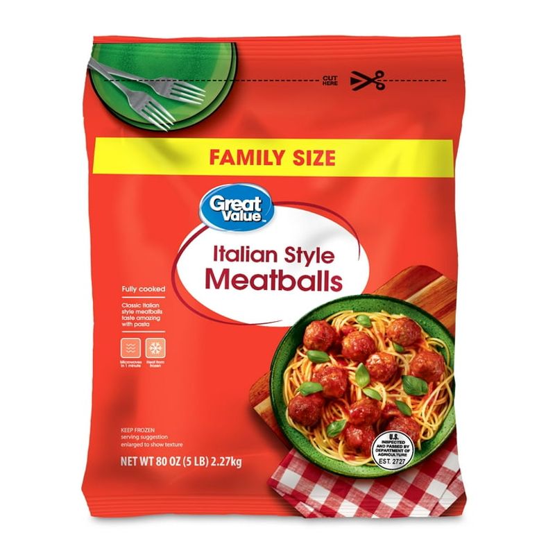 Great Value Italian Style Meatballs