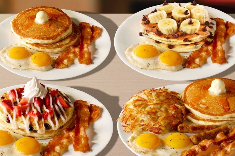 Breakfast Menu Without Time Restrictions