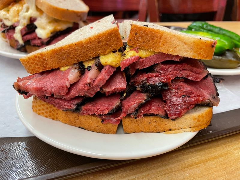 First Bite, And Pure Pastrami Bliss
