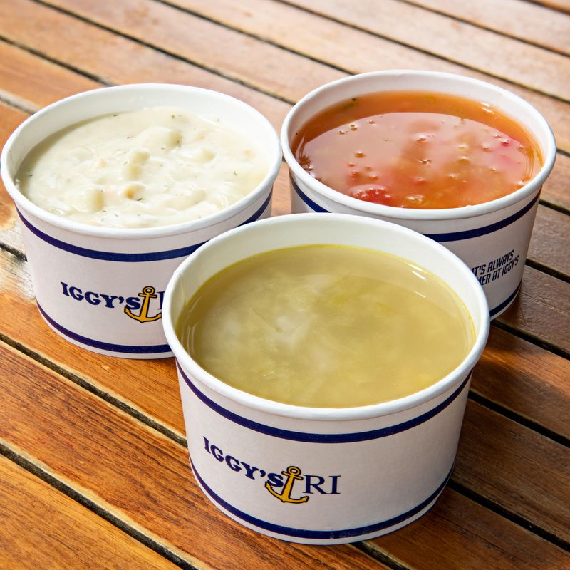 Order Both Chowders Then Compare