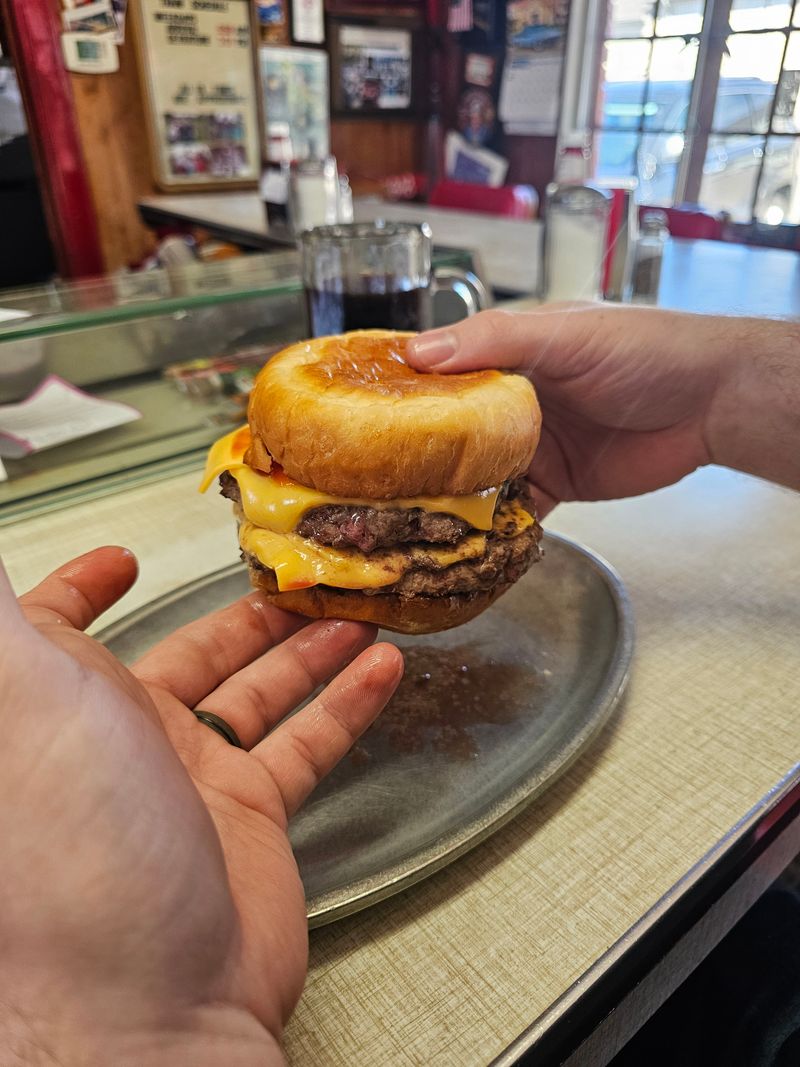 Start With The Cheddar Bacon Burger On Rye