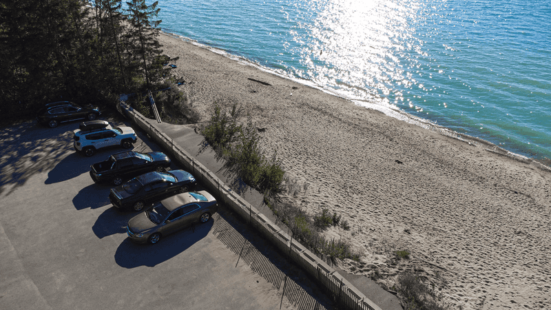 Arrive Early For The Small Parking Area