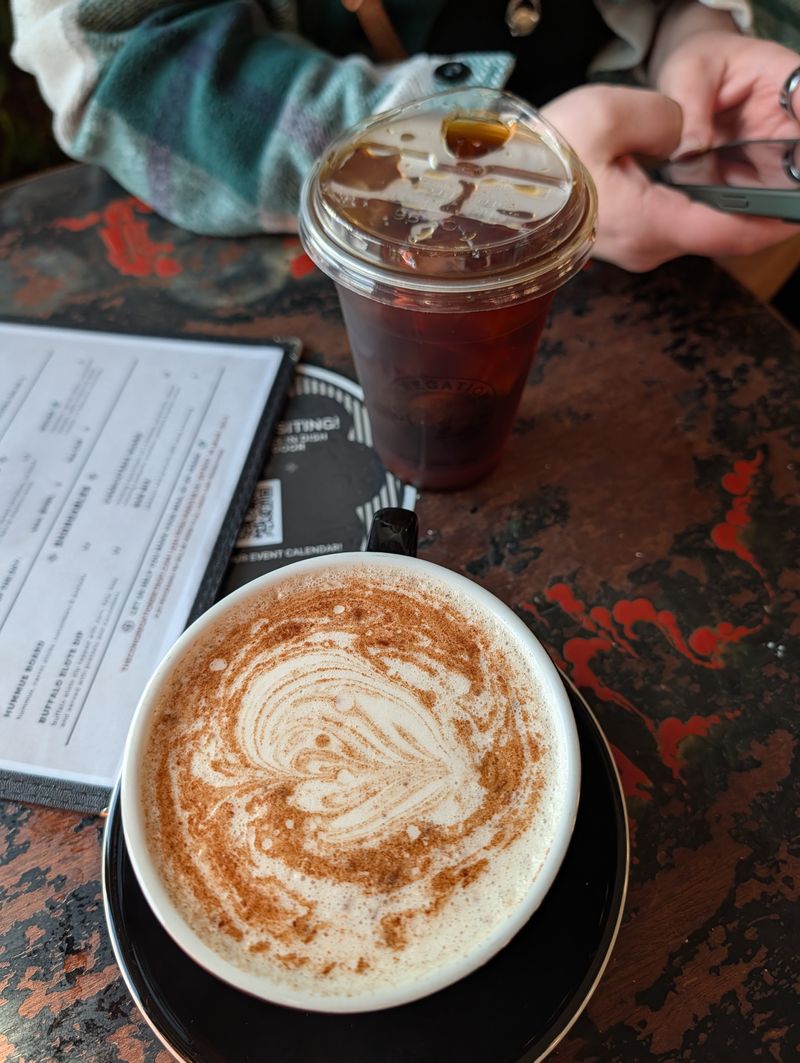 Order The Lavender Or Caramel Latte, Then Pause