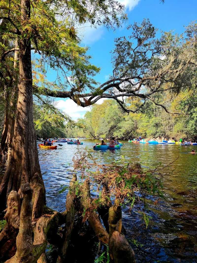 The Lazy River Tubing Run On The Santa Fe