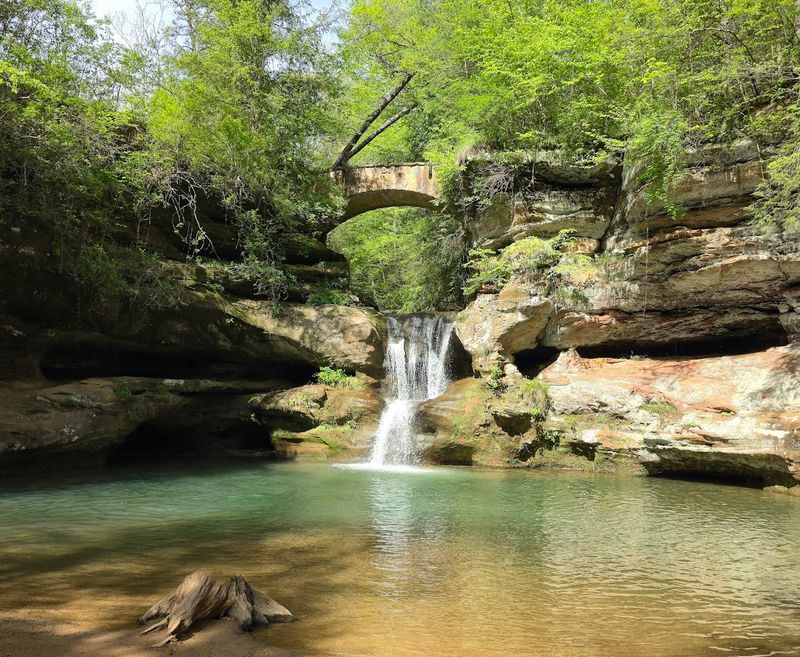 Upper Falls at Old Man's Cave, Logan, Ohio