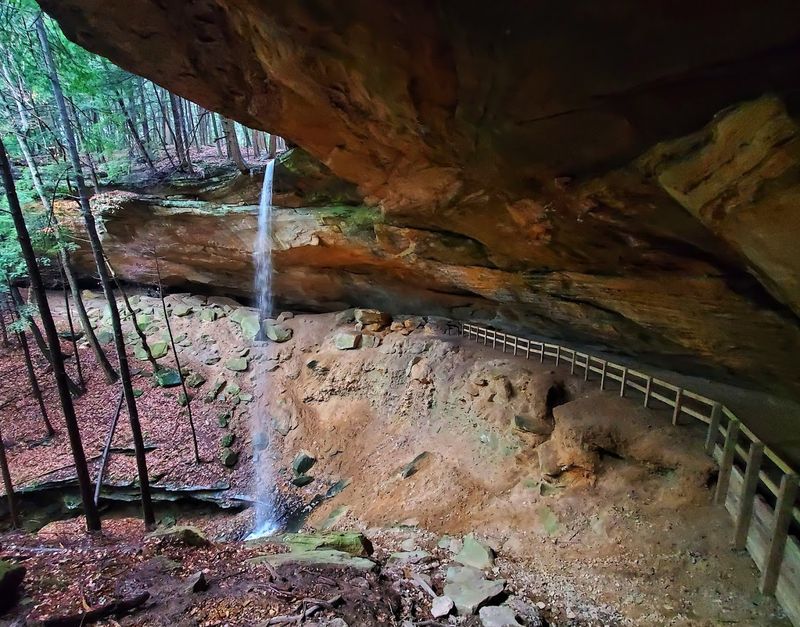 Whispering Cave/Hemlock Bridge, Logan, Ohio