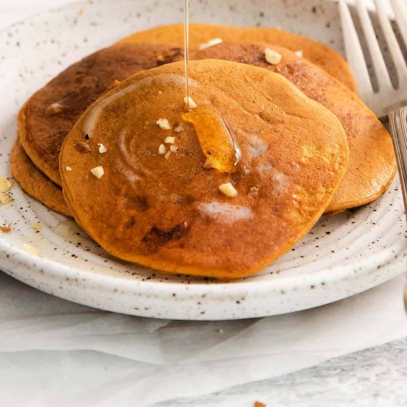 Pumpkin Protein Pancakes