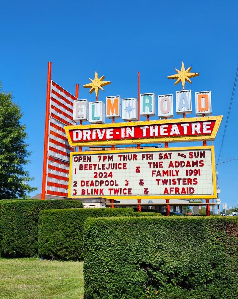Elm Road Triple Drive-In Theatre, Warren, Ohio