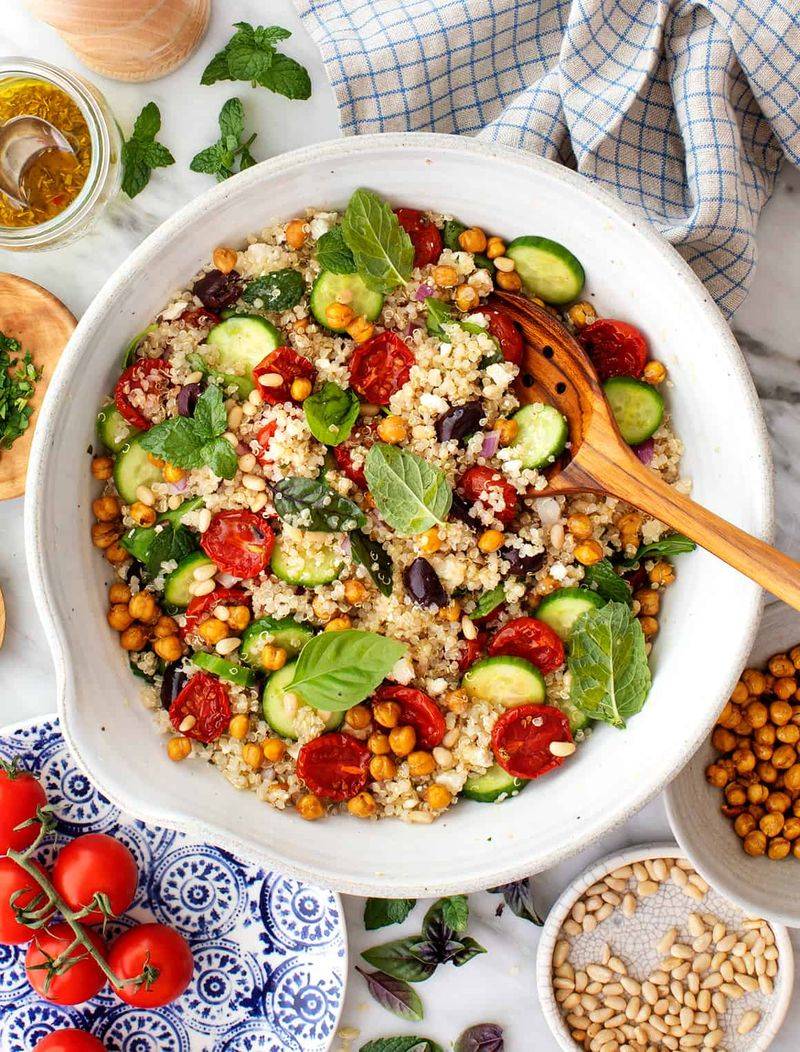 Lemon Herb Quinoa Salad