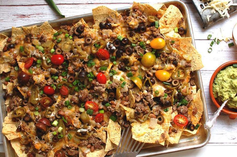 Lazy Sheet Pan Nachos