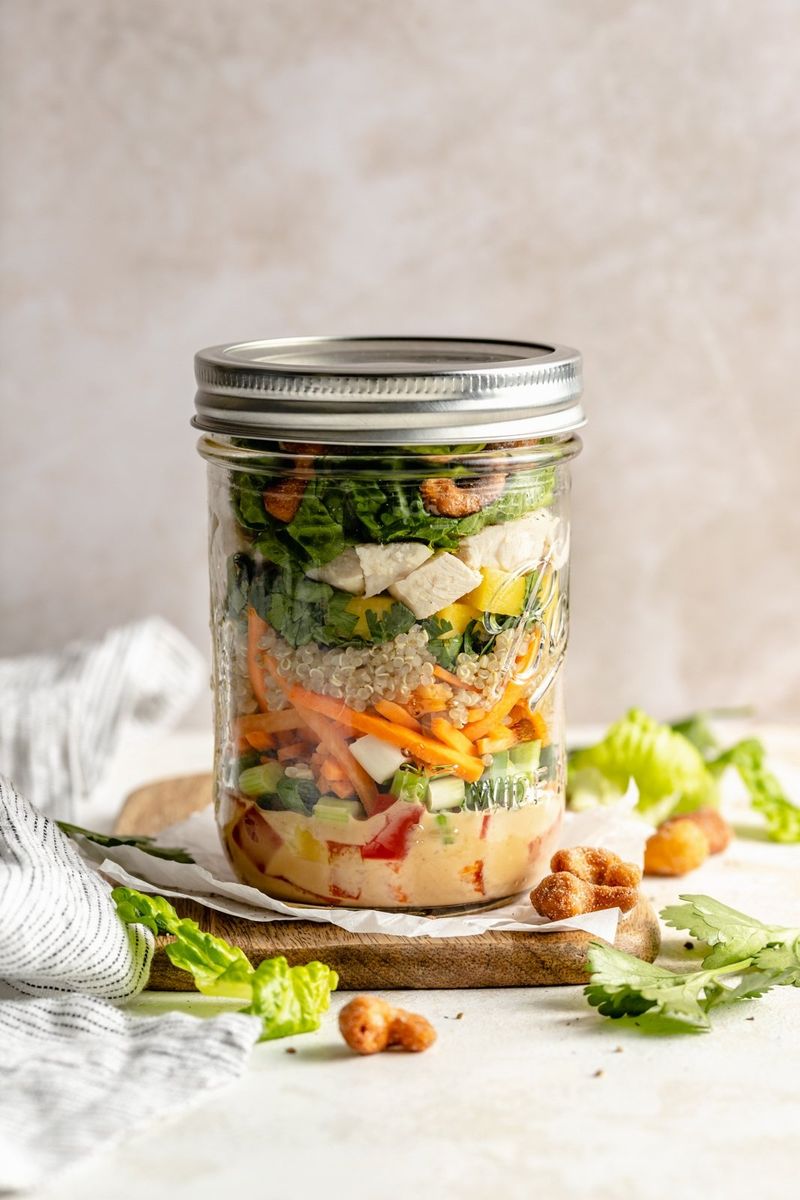 Mason Jar Quinoa Salad