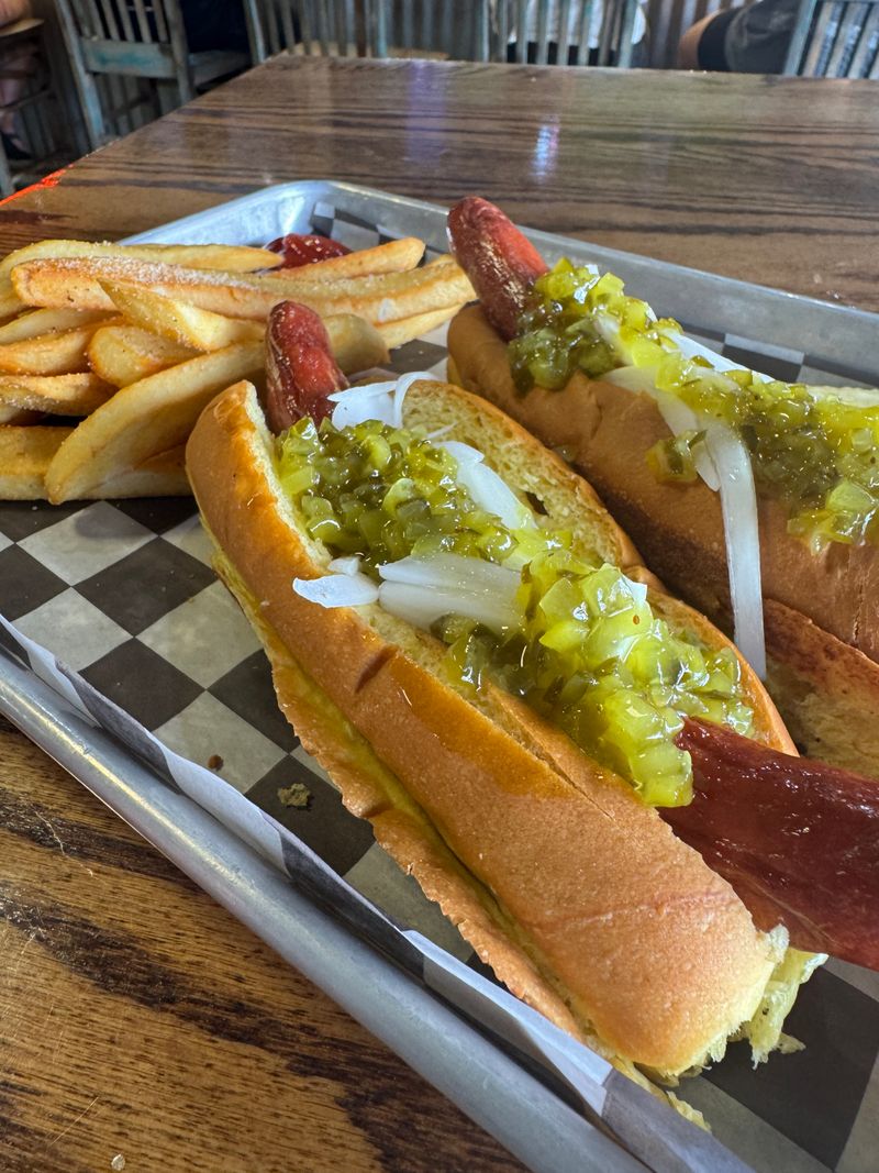 Hot Fogs With A Snap And A Standing Ovation