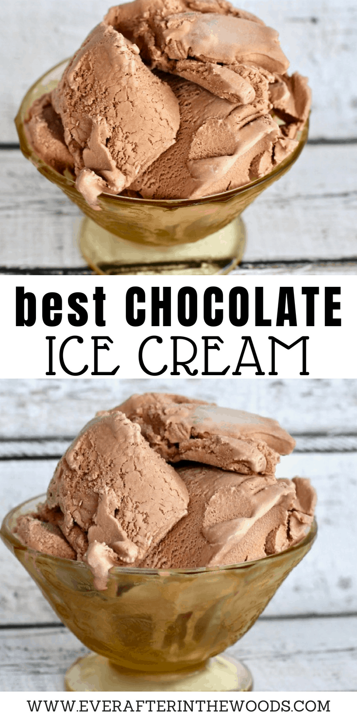 how to make chocolate ice cream at home
