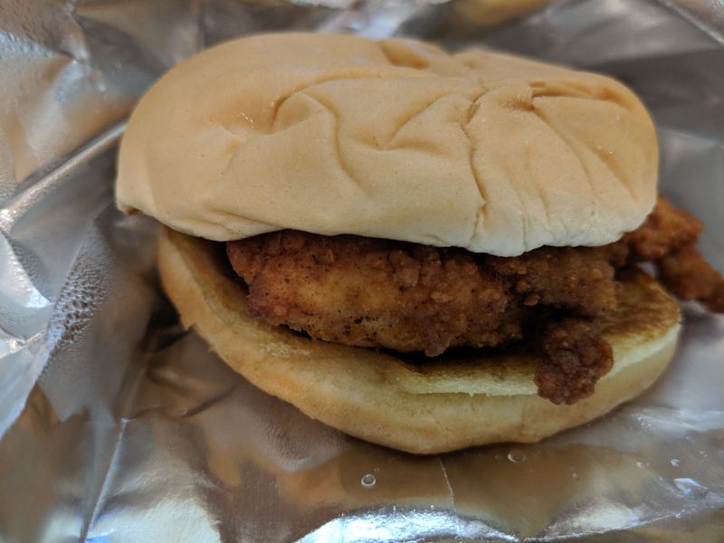 WORST: Homestyle Chicken Sandwich – Bland Mediocrity