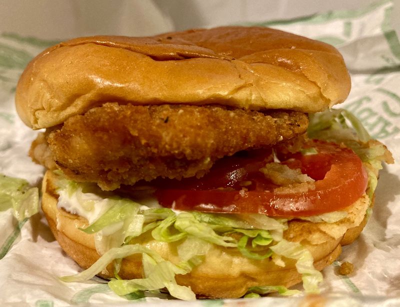 WORST: Crispy Chicken Sandwich – The Forgotten Middle Child