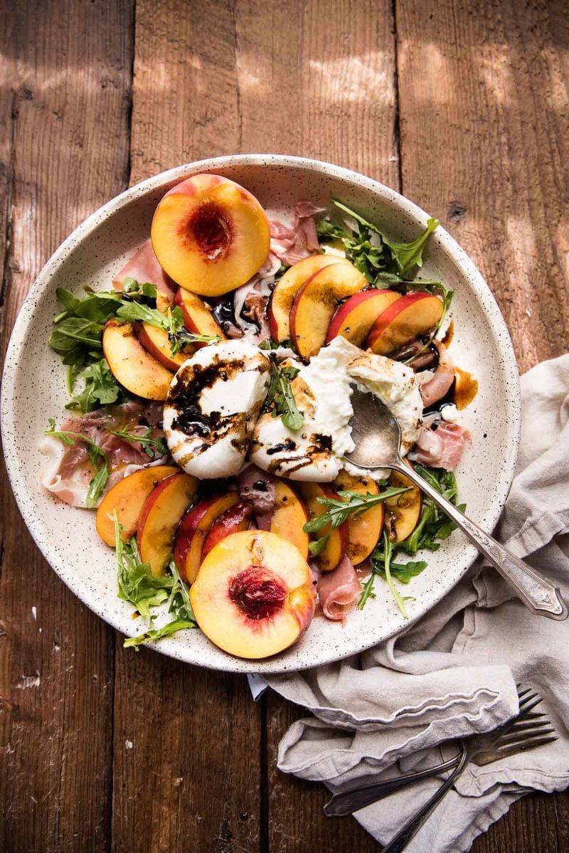 Peach Burrata Salad: Summer's Sweetest Creation